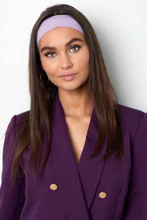 Elastique cheveux basique - violet h5 Image2